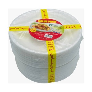 Fiji Pack Foam Plate 10" 2X25pcs