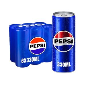 Pepsi Cola Cans 330 Ml Pack Of 6