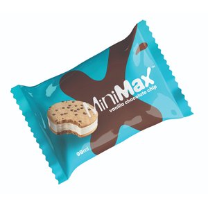 Minimax Vanilla Chocolate Chip Sandwich Ice Cream 95Ml