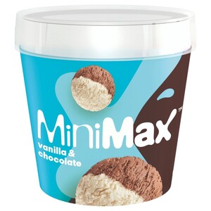 Minimax Ice Cream Vanilla & Chocolate 125Ml
