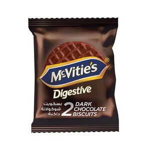 Mcvitie's Digestive Biscuits Dark Chocolate 33.3 Gr
