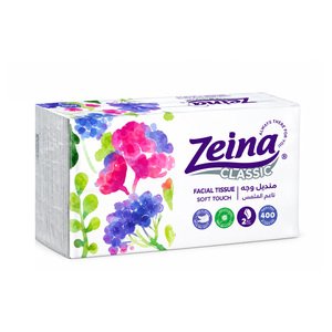 Zeina Facial Tissues Classic 400 Sheets