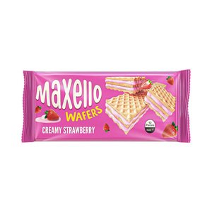 Maxello Wafer Creamy Strawberry 40G