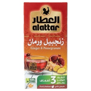 Al Attar Ginger & Pomegranate Tea 20 Bags 30G
