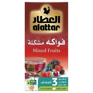 Al Attar Mixed Fruits Tea 20 Bags 30G
