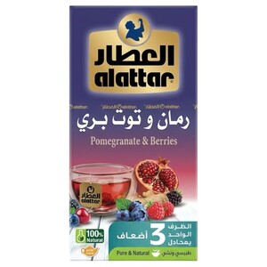 Al Attar Pomegranate & Berries Tea 20 Bags 30G