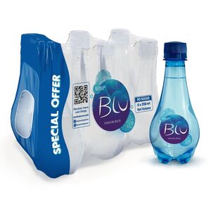 Blu Sparkling Water 250 Ml X 6 Pcs Price Offer