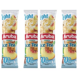 Aruba Instant Ice Tea Drink Peach Light Sugar Free 8G 3+1 Free