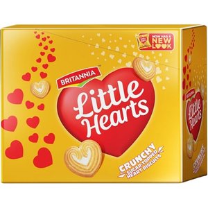 Britannia Little Hearts Pouch 10X50.5Gm
