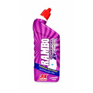 Rambo Bathroom Gel Cleaner & Freshener Lavender 750Ml