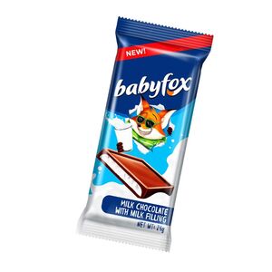 Babyfox Milk Chocolate With Milk Filling Chocolate Bar, 24 Gr