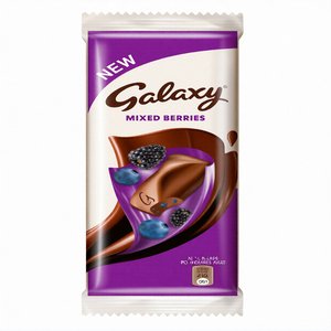 Galaxy Mixed Berries Chocolate Bar 80Gm