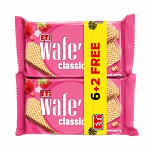 Eti Wafe Up Wafer Strawberry 30G 6+2 Free