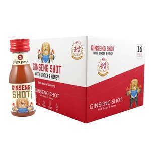 Ginger People Ginseng Ginger & Honey 16X30ml