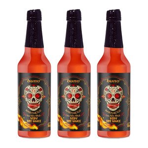 Buno Very Hot Sauce 3X98ml