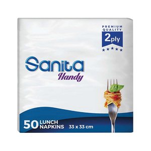 Sanita Handy Lunch Napkins 33X33cm