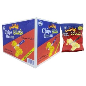 Oman Potato Chips Chilli 15G X50