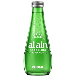 Al Ain Sparkling Water Glass Bottle 200 Ml