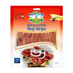 Al Rawdah Beef Strips, 200 Gr