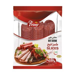 Prime Smoked Beef Salami Slices, 250 Gr