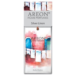 Areon Home Perfumes Wardrobe Sachet Silver Linen