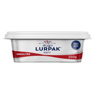 Lurpak Spreadable Unsalted Butter, 250 Gr
