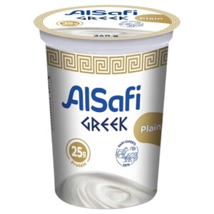 Alsafi Greek Yoghurt Plain Full Fat 360G