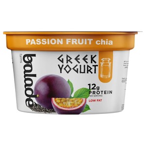 Baladé Farms Greek Yogurt Passion Fruit & Chia Low Fat 180G