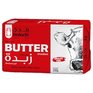 Baladé Farms Natural Butter Unsalted 200G