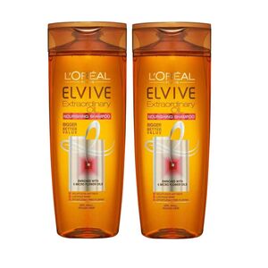 L'oréal Paris Elvive Extraordinary Oil Shampoo 400 Ml Pack Of 2