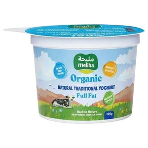 Meliha Yoghurt Full Fat Organic 100G