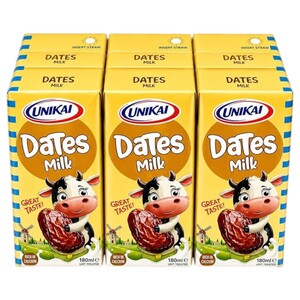 Unikai Milk Dates 180Ml X6