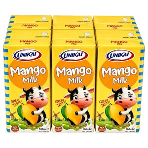 Unikai Milk Mango 180Ml X6