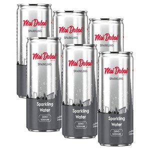 Mai Dubai Sparkling Water Lpt 6X250ml Can