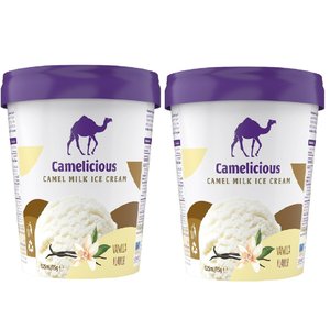 Camelicious Vanilla Ice Cream 1+1X125ml
