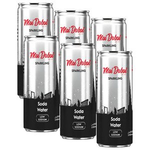 Mai Dubai Soda Water Lpt 6X250ml Can