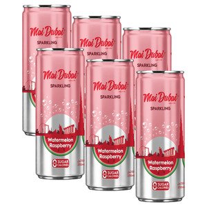 Mai Dubai Csd Watermelon Raspberry Lpt 6X250ml Can