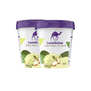 Camelicious Pistachio Ice Cream 1+1X125ml