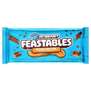 Mr Beast Feastables Chocolate Peanut Butter 60G