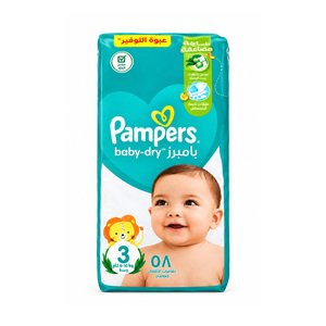 Pampers Baby Diapers N.3 58Pcs