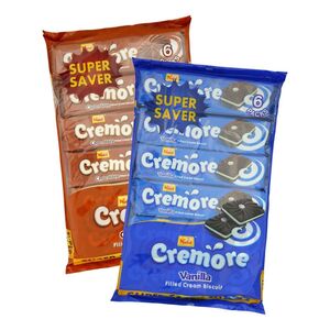 Nabil Creammore Cream Biscuits Assorted 82 Gr Pack Of 12