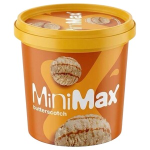 Minimax Ice Cream Butter Scotch 70Ml