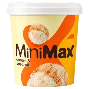 Minimax Ice Cream Caramel & Cream 125Ml