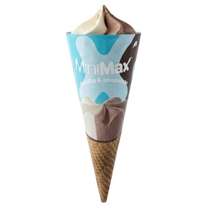 Minimax Ice Cream Vanilla & Chocolate Cone 70Ml