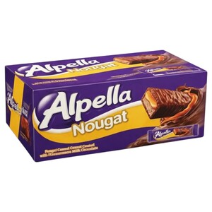 Alpella Nougat Caramel Chocolate 16G X24