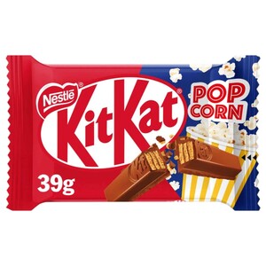 Kit Kat 4 Fingers Chocolate Bar Pop Corn 39G