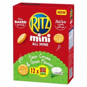 Ritz Cracker Sour & Cream 12X25gm