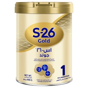 S-26 Gold Baby Milk Stage 1 From 0-6 Months 800G