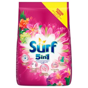 Surf Powder Laundry Detergent Auto Jasmine & French Flowers 1.4Kg