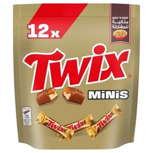 Twix Minis Chocolate 12 Pieces 240G